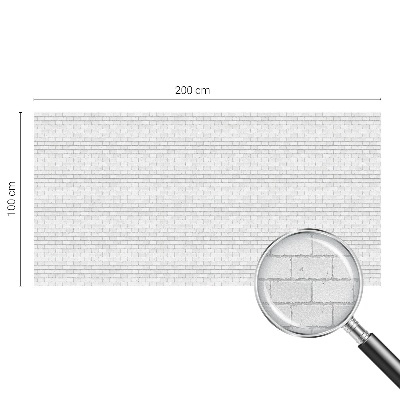 Zelfklevende raamfolie glas in lood Baksteen textuur