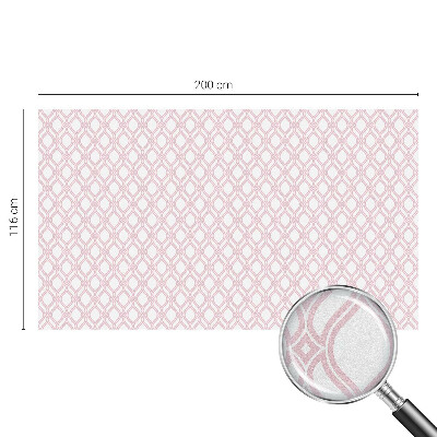 Zonwerende raamfolie Roze lijnen