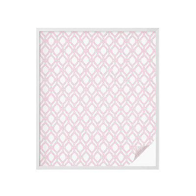 Zonwerende raamfolie Roze lijnen