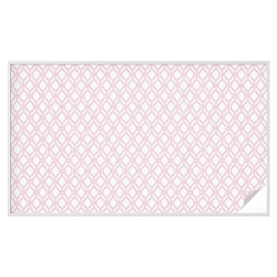 Zonwerende raamfolie Roze lijnen