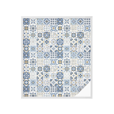 Zonwerende raamfolie glas in lood Mozaïektegels