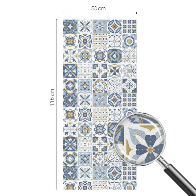 Zonwerende raamfolie glas in lood Mozaïektegels