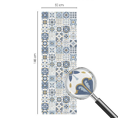 Zonwerende raamfolie glas in lood Mozaïektegels