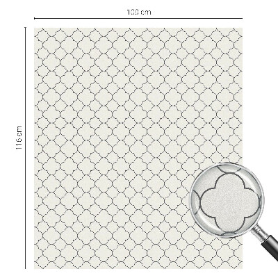 Zelfklevende anti inkijk folie glas in lood Eenvoudige elegantie