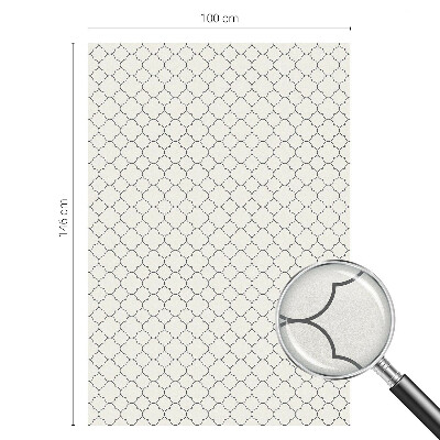 Zelfklevende anti inkijk folie glas in lood Eenvoudige elegantie