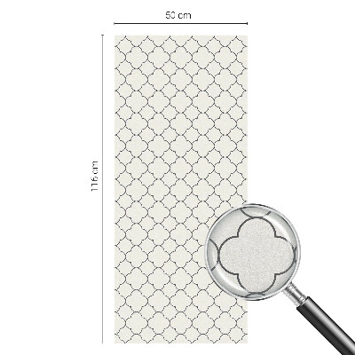 Zelfklevende anti inkijk folie glas in lood Eenvoudige elegantie