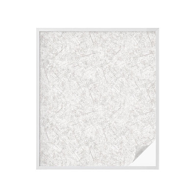 Zelfklevende raamfolie glas in lood Houten textuur