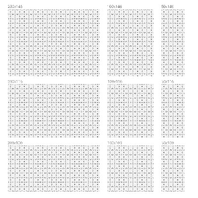 Zonwerende raamfolie Ruitvormen