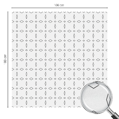 Zonwerende raamfolie Ruitvormen