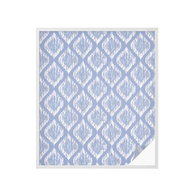 Zelfklevende raamfolie glas in lood Etnische diamanten