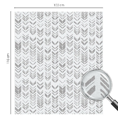 Anti inkijk raamfolie Pijlpatroon