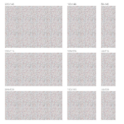 Zonwerende raamfolie Stenen mozaïek