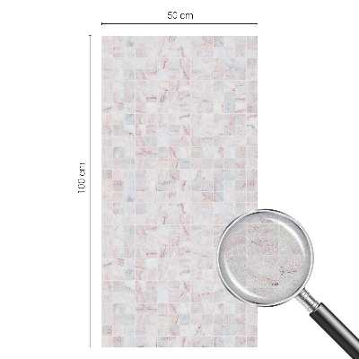 Zonwerende raamfolie Stenen mozaïek