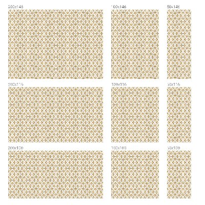 Zelfklevende anti inkijk folie glas in lood Plant elegantie