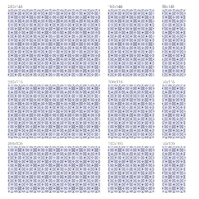 Zonwerende raamfolie glas in lood Paarse patronen