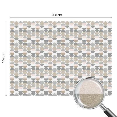 Zonwerende raamfolie glas in lood Geometrische patronen