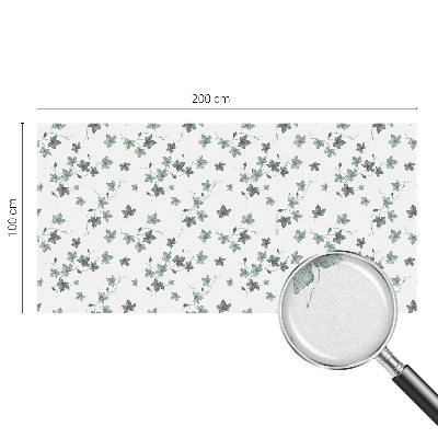 Zelfklevende raamfolie glas in lood Groene wijnstok