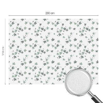 Zelfklevende raamfolie glas in lood Groene wijnstok