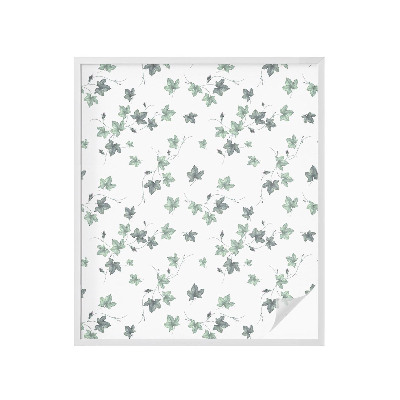 Zelfklevende raamfolie glas in lood Groene wijnstok