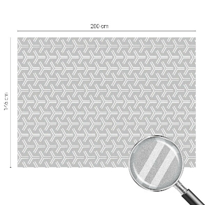 Zonwerende raamfolie glas in lood Minimalistische lijnen