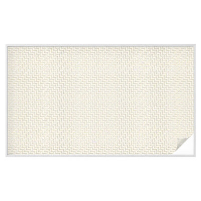 Zelfklevende anti inkijk folie glas in lood Visgraat elegantie