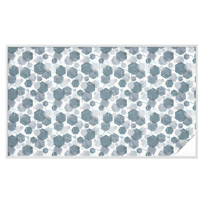 Zonwerende raamfolie Geometrische zeshoeken