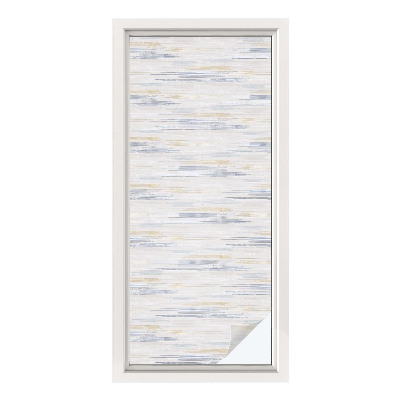 Zelfklevende raamfolie glas in lood Abstracte strepen