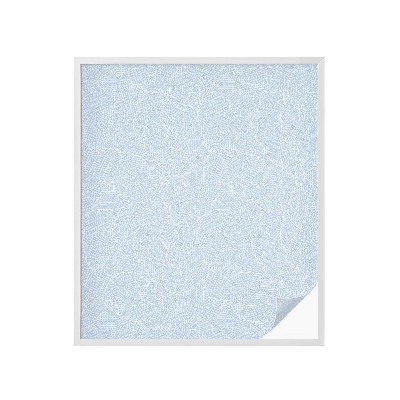 Zonwerende raamfolie glas in lood Geschilderd vilt