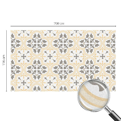 Zelfklevende anti inkijk folie glas in lood Plantenpatronen