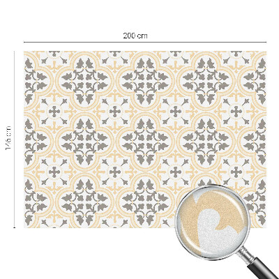 Zelfklevende anti inkijk folie glas in lood Plantenpatronen