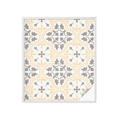 Zelfklevende anti inkijk folie glas in lood Plantenpatronen