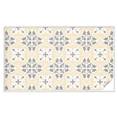 Zelfklevende anti inkijk folie glas in lood Plantenpatronen