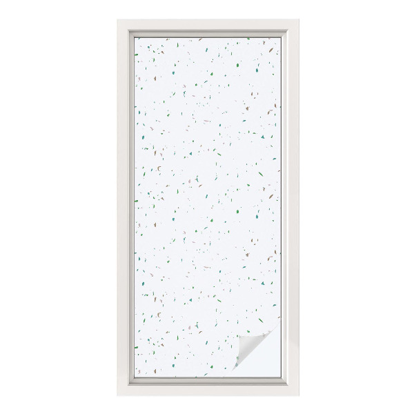 Anti inkijk raamfolie Verspreide elementen