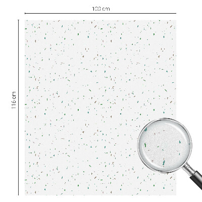 Anti inkijk raamfolie Verspreide elementen