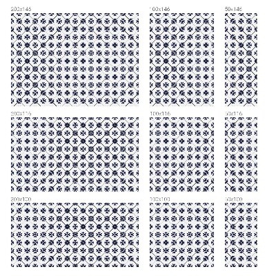 Zelfklevende anti inkijk folie glas in lood Plantenmotief