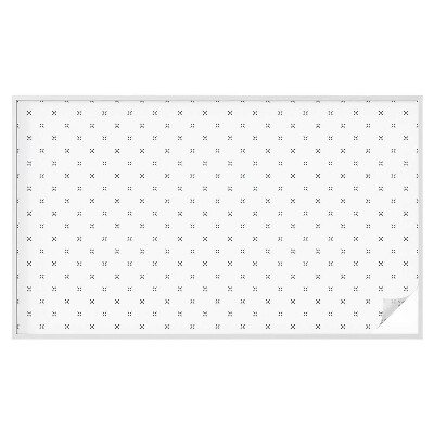 Anti inkijk raamfolie Geometrische kruisen