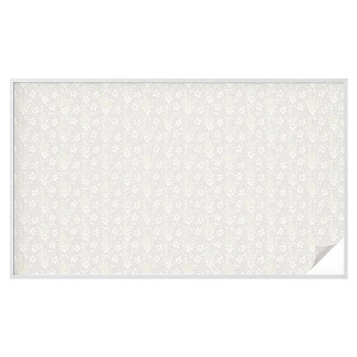 Zonwerende raamfolie Subtiele bloemen