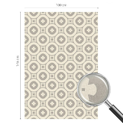 Zelfklevende raamfolie glas in lood Geometrische patronen