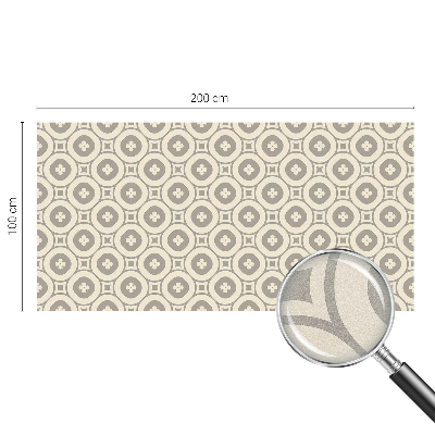 Zelfklevende raamfolie glas in lood Geometrische patronen