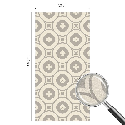 Zelfklevende raamfolie glas in lood Geometrische patronen