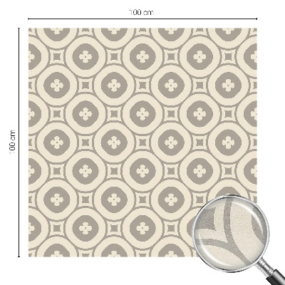 Zelfklevende raamfolie glas in lood Geometrische patronen