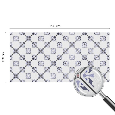 Anti inkijk raamfolie Geometrische tegels