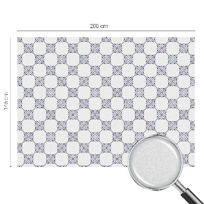 Anti inkijk raamfolie Geometrische tegels