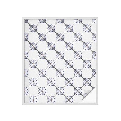 Anti inkijk raamfolie Geometrische tegels