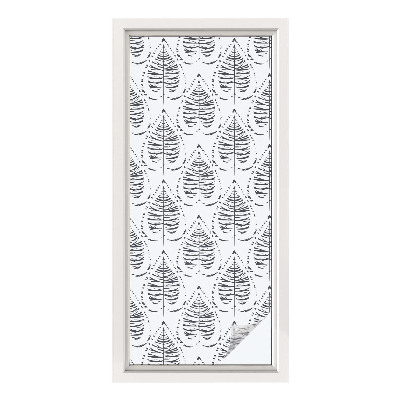 Zonwerende raamfolie Bladrijke elegantie