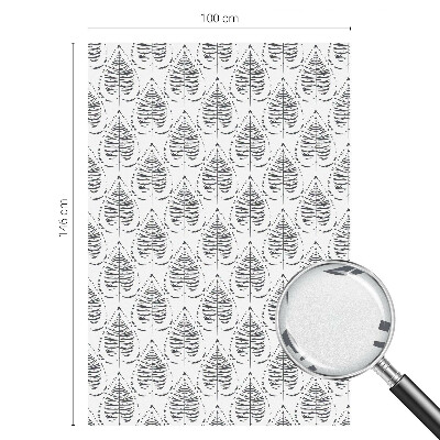 Zonwerende raamfolie Bladrijke elegantie