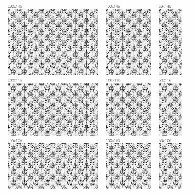 Zonwerende raamfolie Bladrijke elegantie