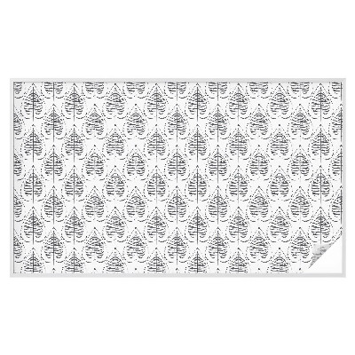 Zonwerende raamfolie Bladrijke elegantie