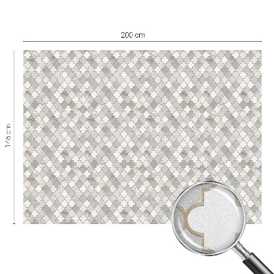 Anti inkijk raamfolie Geometrische mozaïek