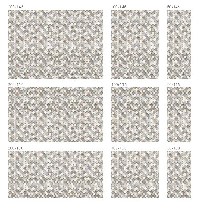 Anti inkijk raamfolie Geometrische mozaïek